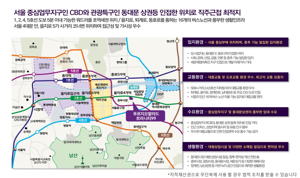 남산 푸르지오 발라드 입지환경